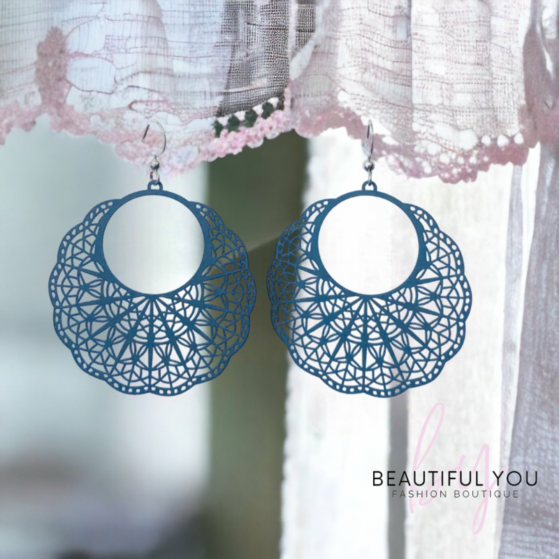 Serephena - Lace Elegance Earrings 