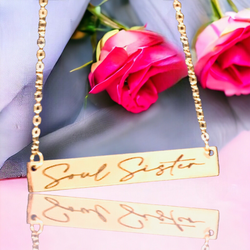 Soul Sister Horizon Bar Necklace