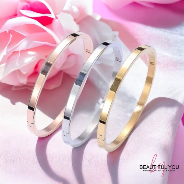 Aria - Stainless Steel Bangle