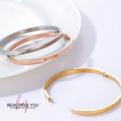 Aria - Stainless Steel Bangle