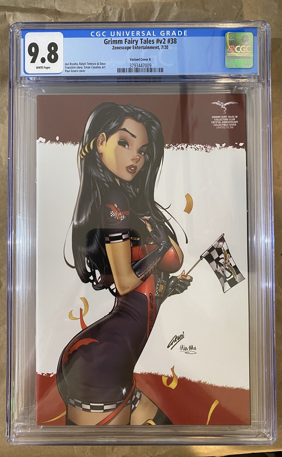 Grimm Fairy Tales #38 - Collectors Club Racing - CGC 9.8