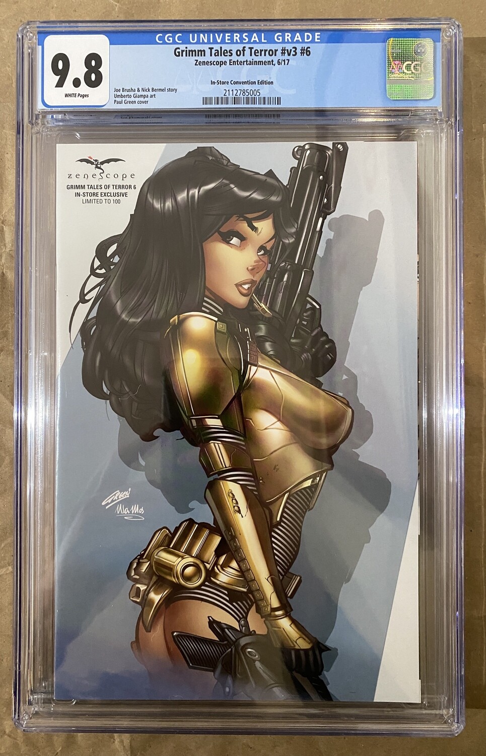 Grimm Tales of Terror #6 - In-Store Star Wars Exclusive (Gold Trooper) - CGC 9.8