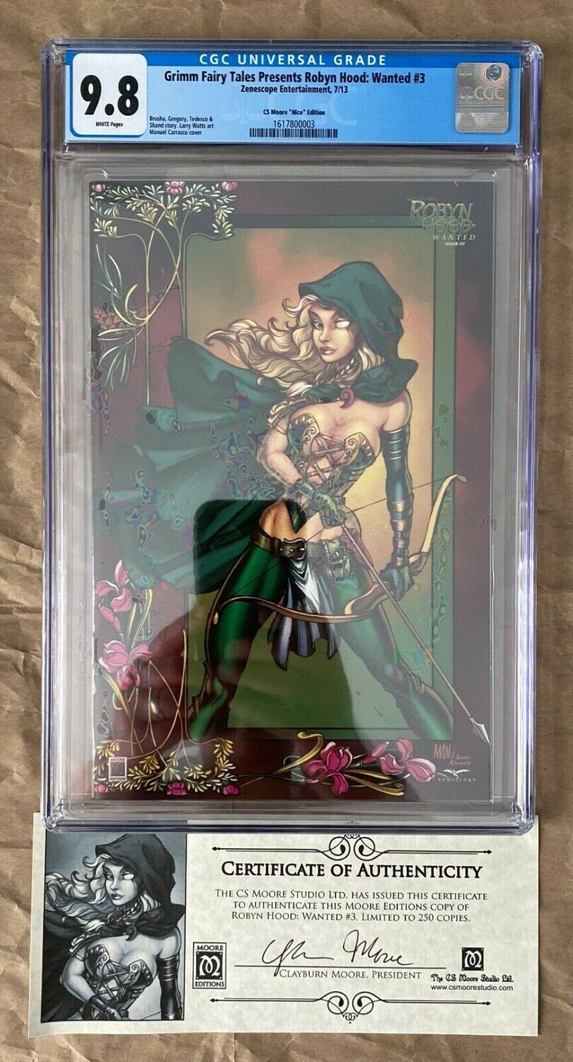 Grimm Fairy Tales Presents Robyn Hood: Wanted #3 - Nice Exclusive - CGC 9.8