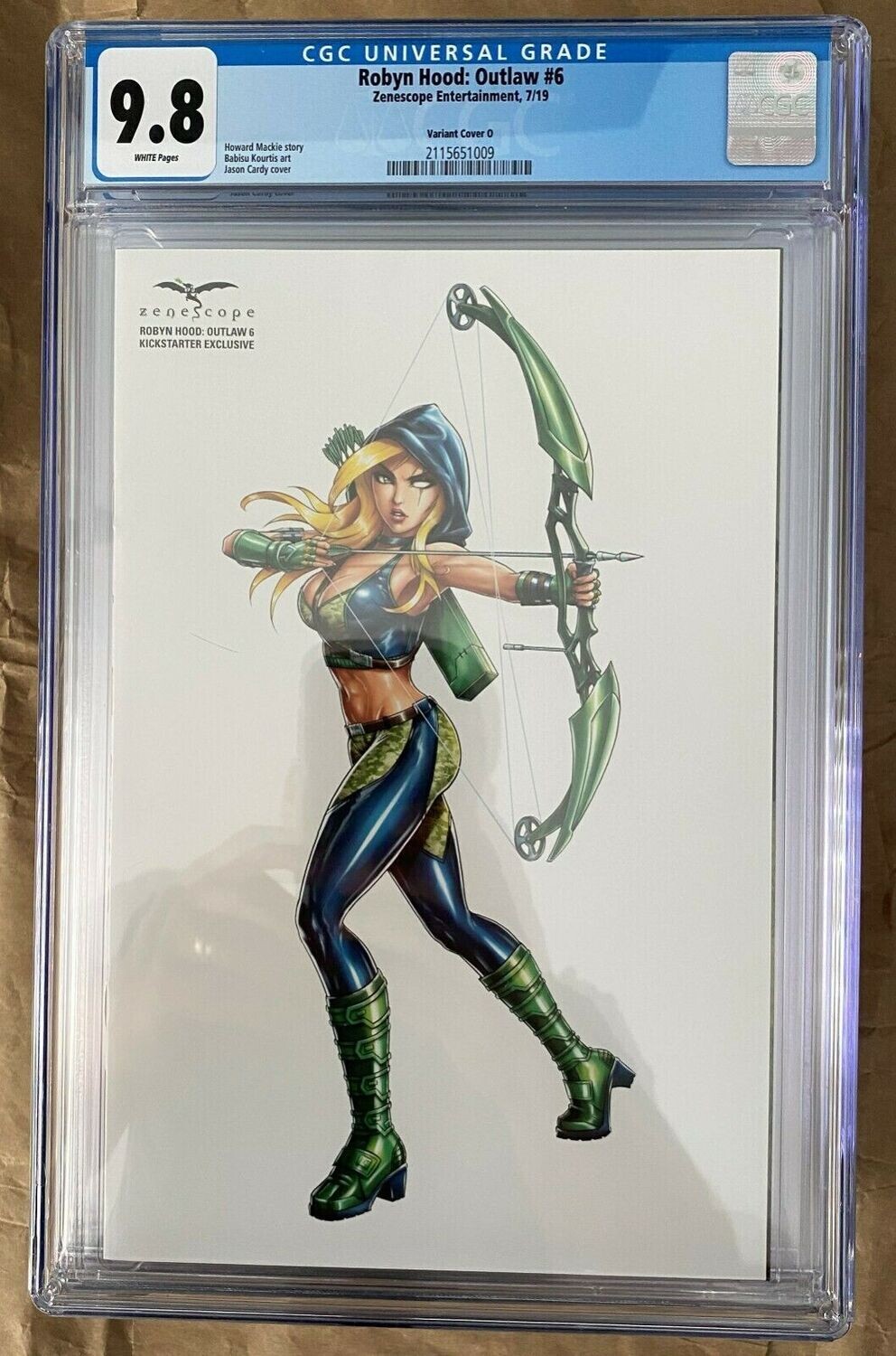 Robyn Hood: Outlaw #6 - Kickstarter Exclusive - CGC 9.8