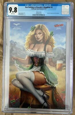 Van Helsing vs Dracula&#39;s Daughter #1 - NYCC Octoberfest - CGC 9.8