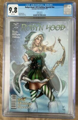 Robyn Hood 2015 Holiday Special - Variant C - CGC 9.8