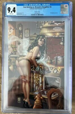 Van Helsing vs Dracula&#39;s Daughter #4 - Thanksgiving Special - CGC 9.4