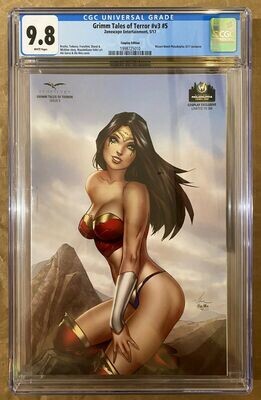 Grimm Tales of Terror #5 - Wizard World Wonder Woman Cosplay - CGC 9.8