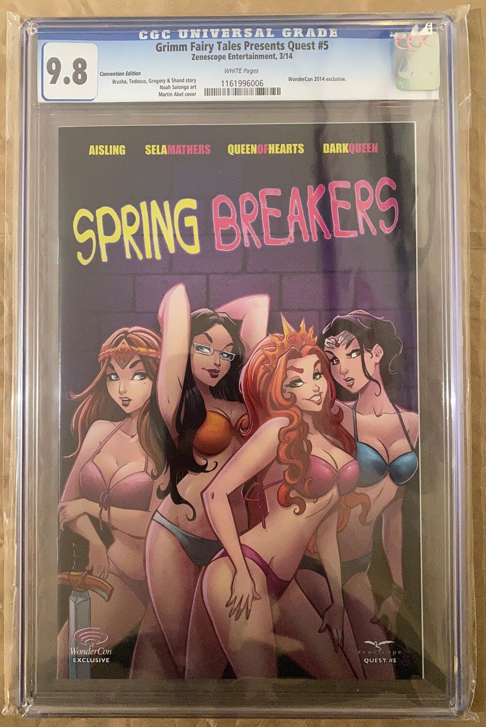 Grimm Fairy Tales Presents Quest #5 - WonderCon Exclusive - CGC 9.8