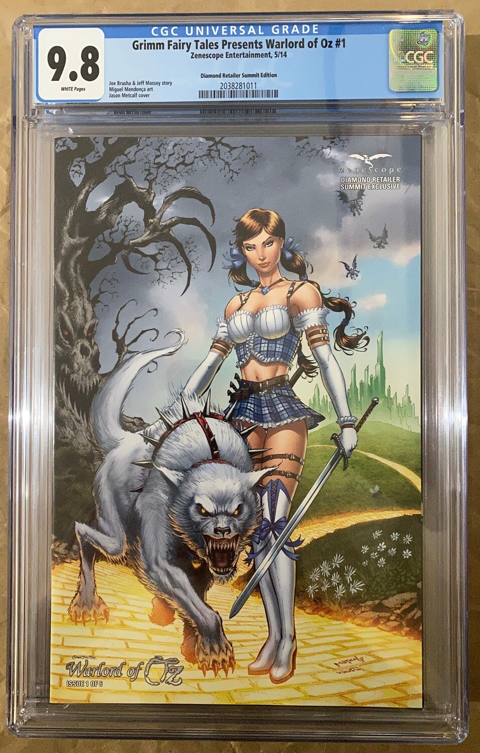Grimm Fairy Tales Presents Warlord of Oz #1 - Diamond Retailor Summit Exclusive - CGC 9.8