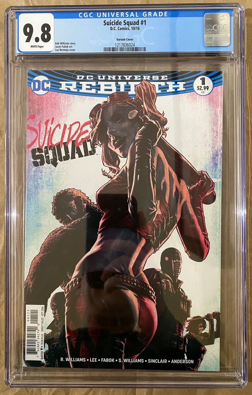 Suicide Squad #1 - Variant - CGC 9.8