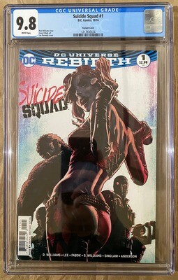 Suicide Squad #1 - Variant - CGC 9.8