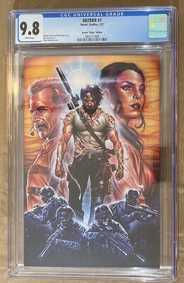 BRZRKR #1 - Mark Brooks Virgin Exclusive - CGC 9.8