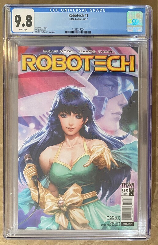 Robotech #1 - CGC 9.8