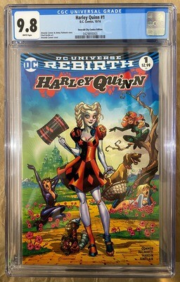 Harley Quinn #1 - Emerald City ComicCon Exclusive - CGC 9.8