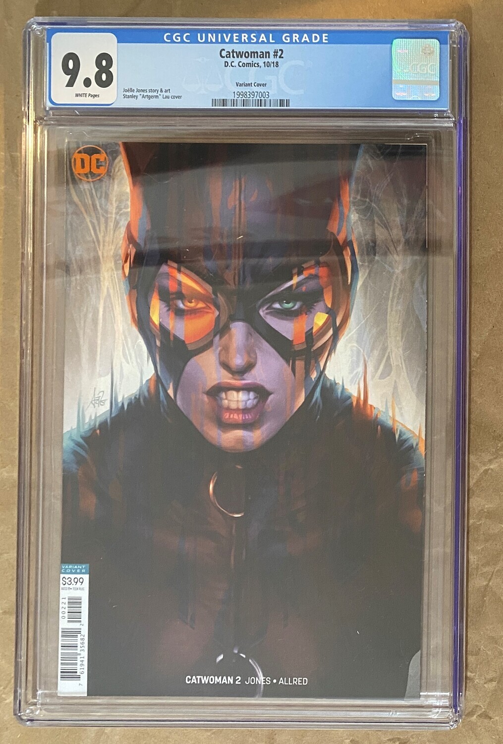 Catwoman #2- Minimal Trade - CGC 9.8