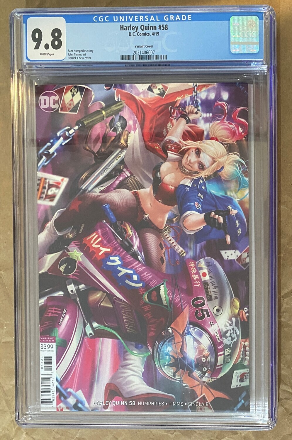 Harley Quinn #58 - Minimal Trade - CGC 9.8