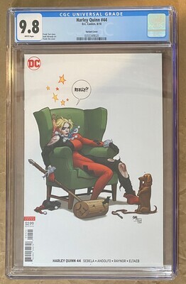 Harley Quinn #44 - Minimal Trade - CGC 9.8