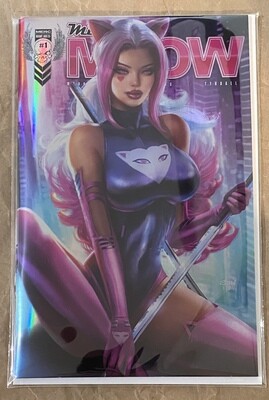 Miss Meow #1 - Kitty Trade Holofoil