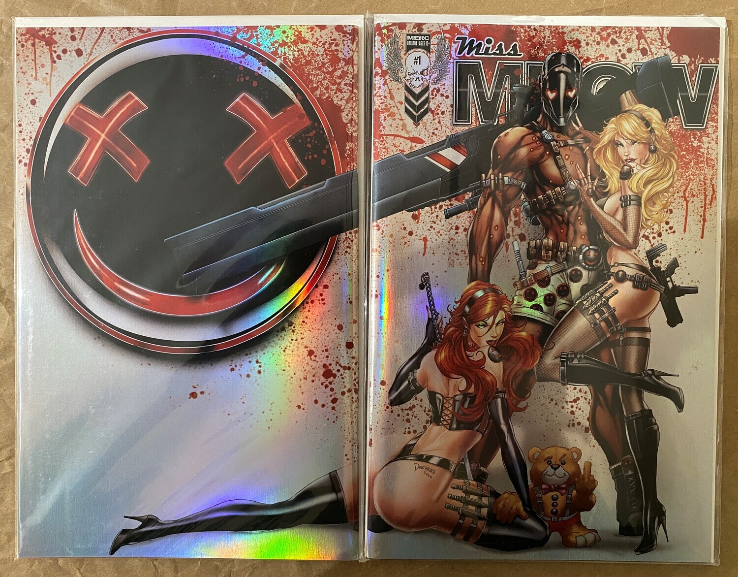 Miss Meow #1 - Deathrage Wraparound Foil