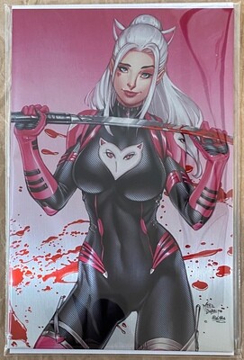 Miss Meow #1 - Comics Connection Virgin Metal