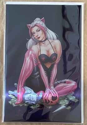 Miss Meow #1 - J. Scott Campbell Homage Virgin Metal