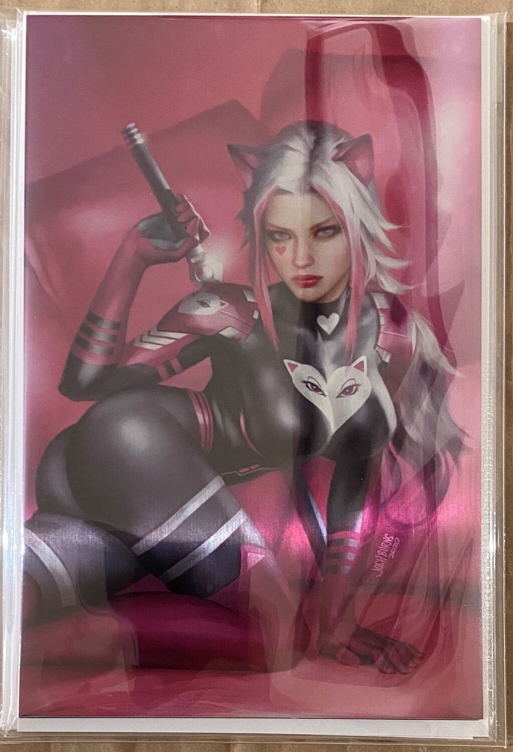 Miss Meow #1 - Comics Connection Poser Virgin Metal
