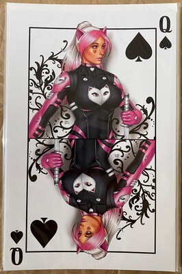 Miss Meow #2 - Queen of Spades