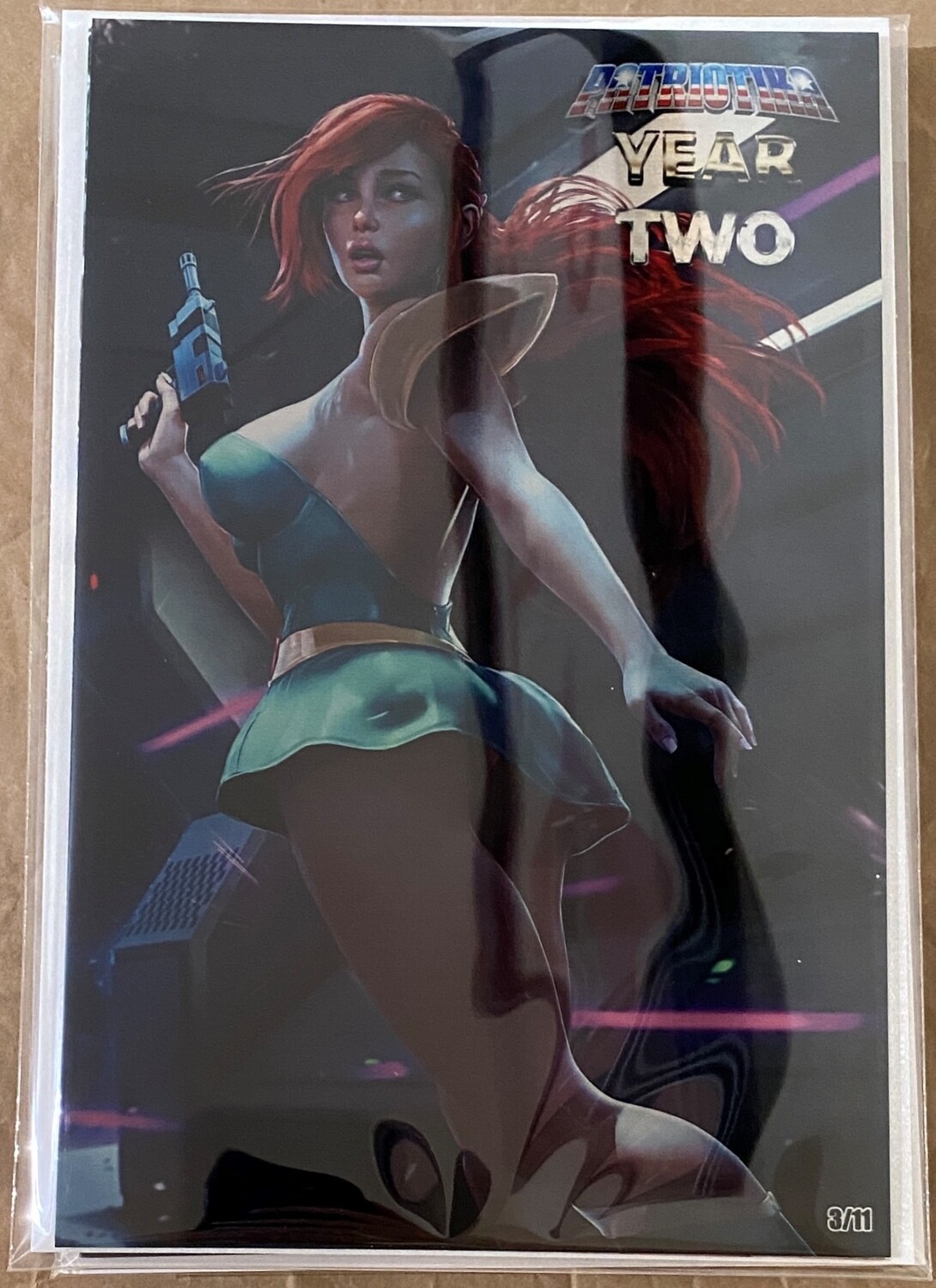 Patriotika United Year Two - Retro Video Game Princess Metal