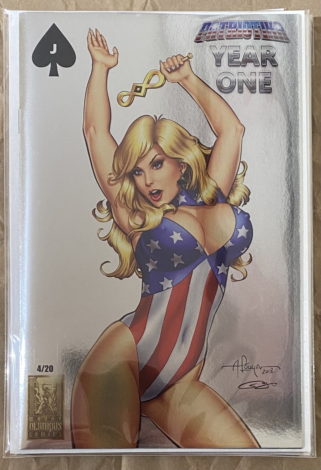 Patriotika United Year One - Jack of Spades Holofoil
