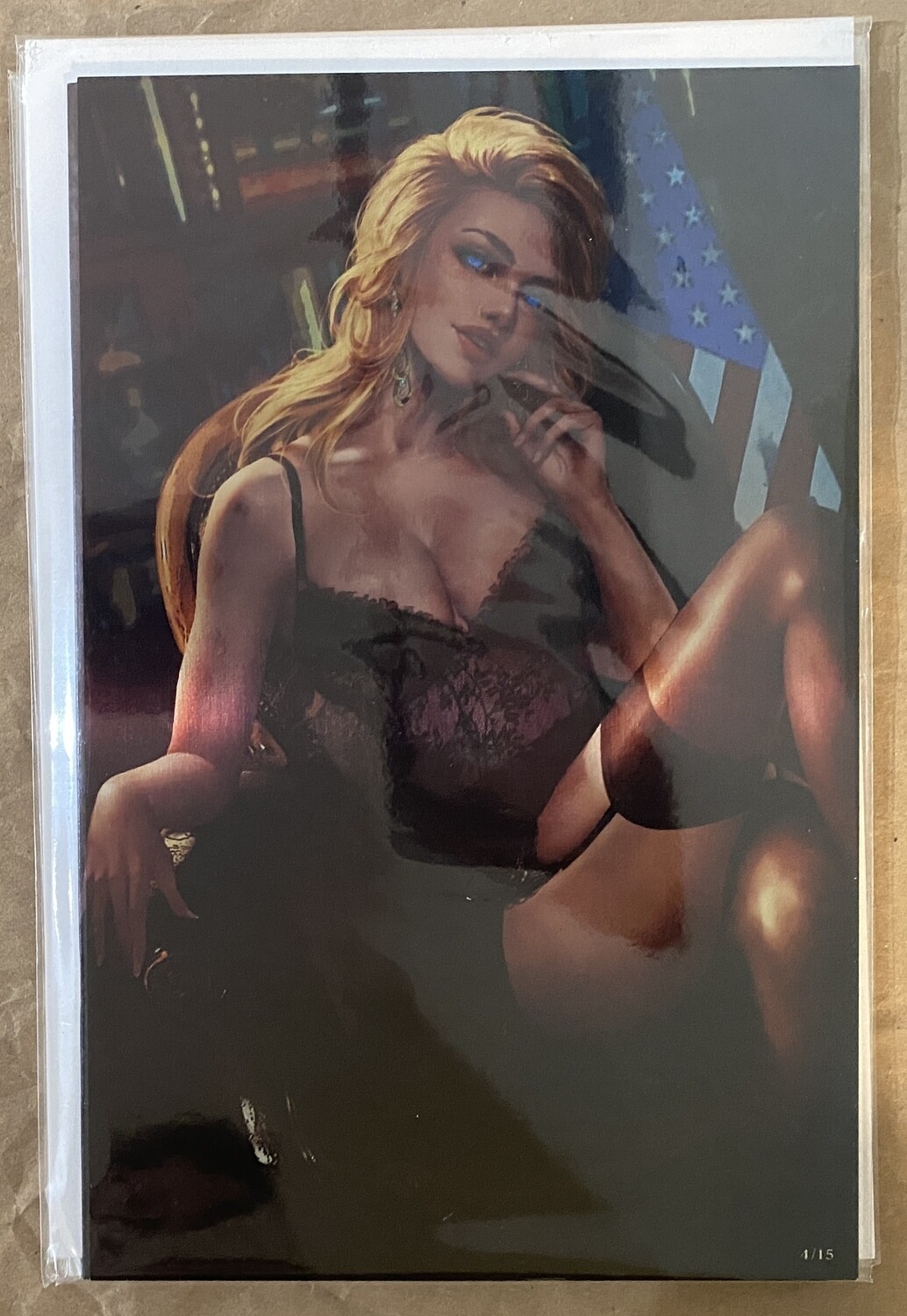 Patriotika United #3 - Principal Patriotika Lingerie Virgin Metal