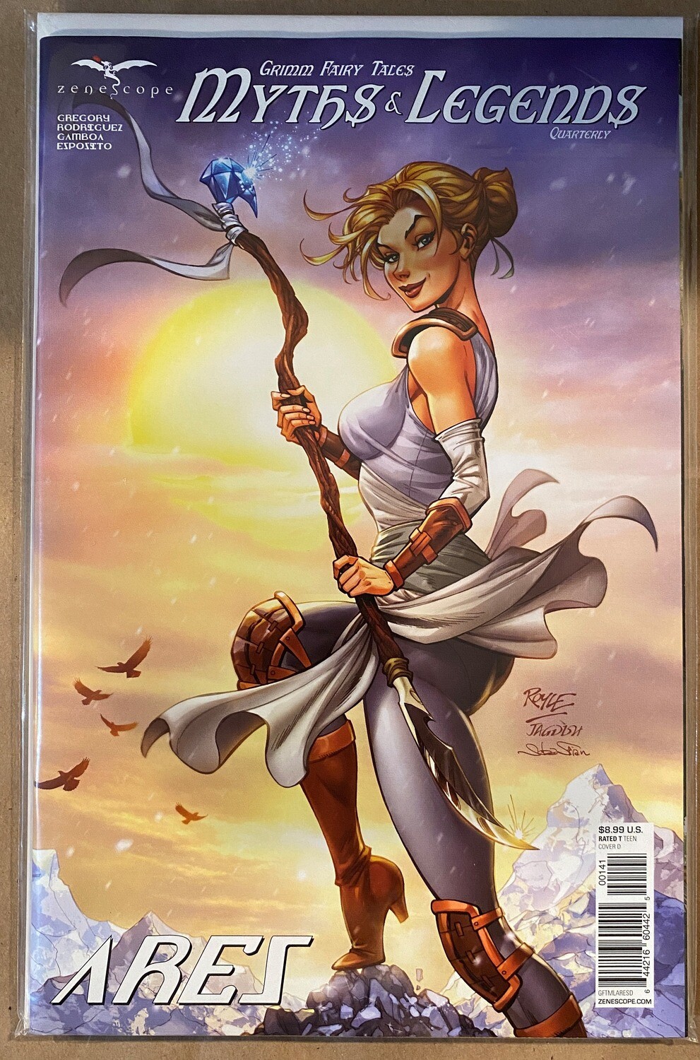 Myths &amp; Legends Quarterly: Ares - Cover D