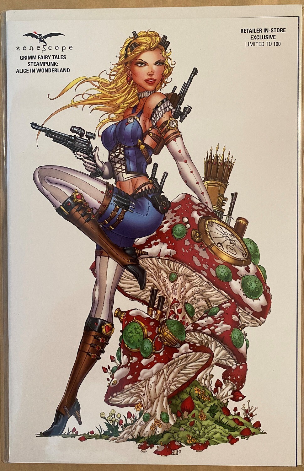 Grimm Fairy Tales Steampunk: Alice in Wonderland - Retailer In-Store Exclusive