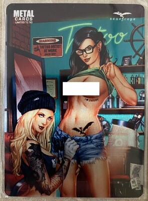 Tattoo Z-Rated Metal Card