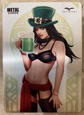 Saint Patrick&#39;s Day Metal Card