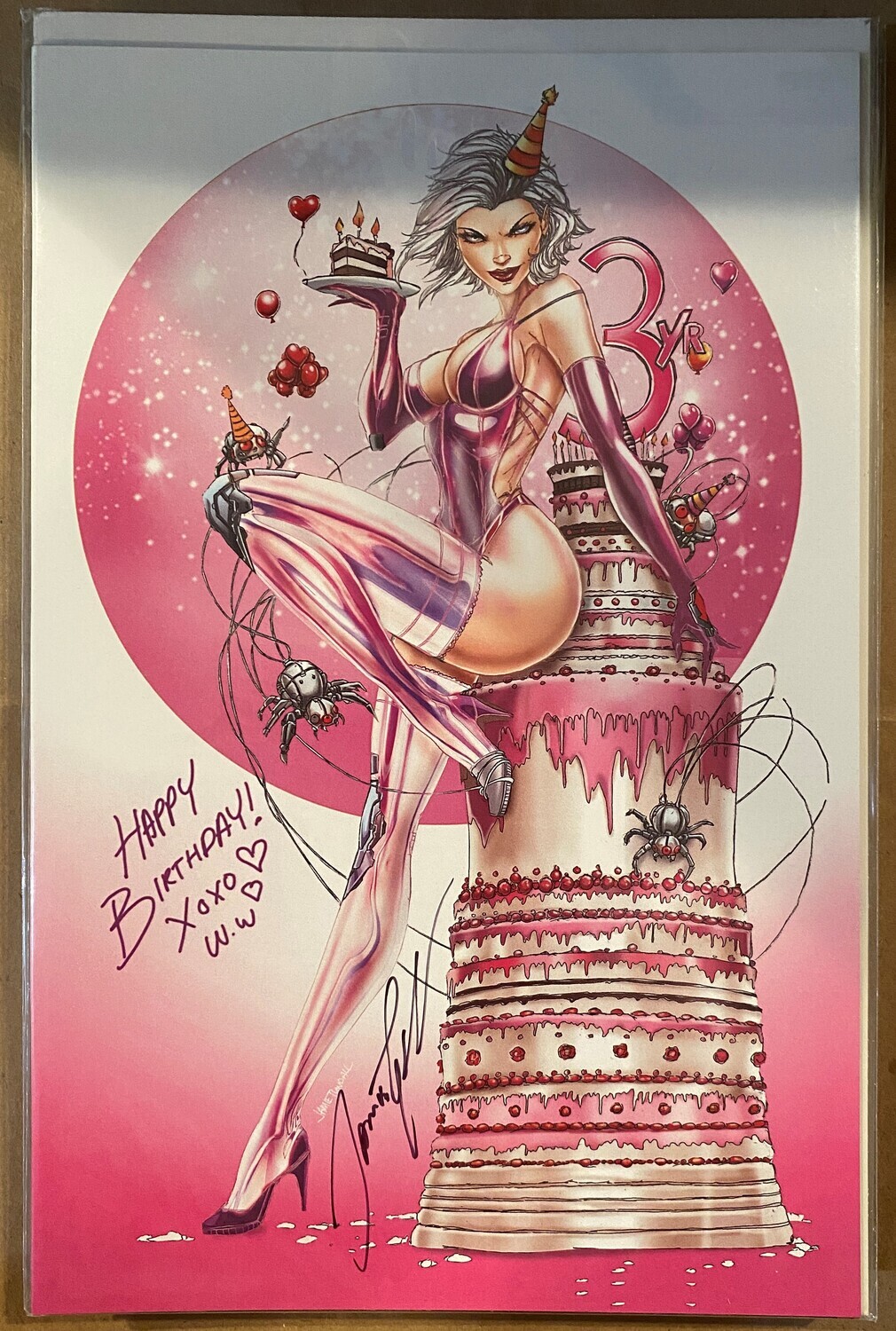 White Widow #2 - 3rd Birthday Virgin (SIGNED)