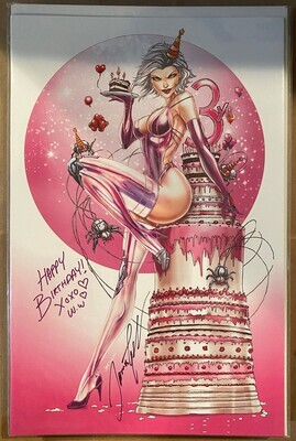 White Widow #2 - 3rd Birthday Virgin (SIGNED)