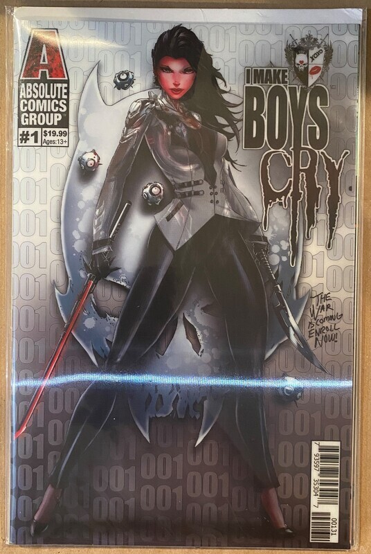 I Make Boys Cry #1 - Lenticular Trade