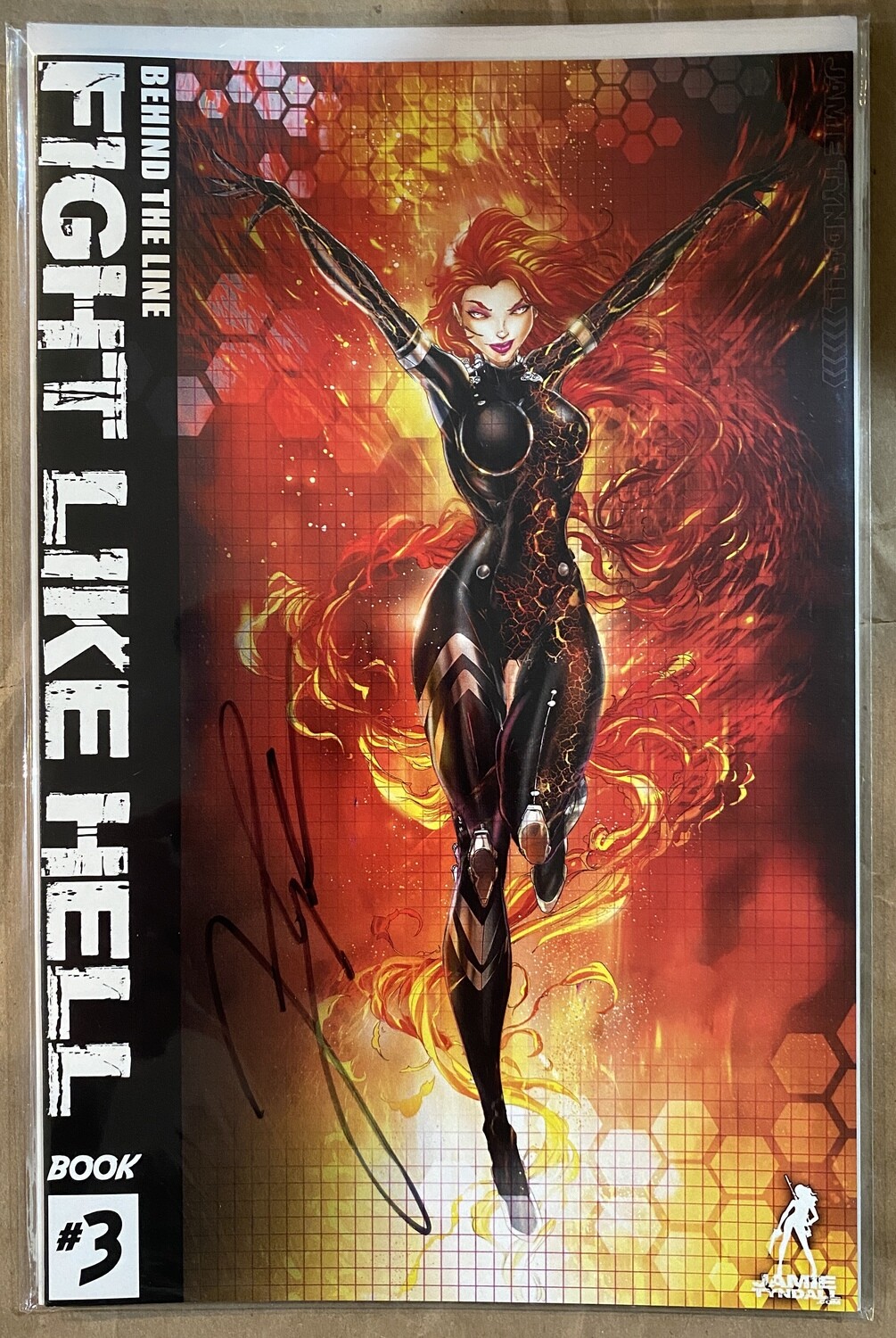 Behind the Line #3 - Fight Like a Hell (SIGNED)