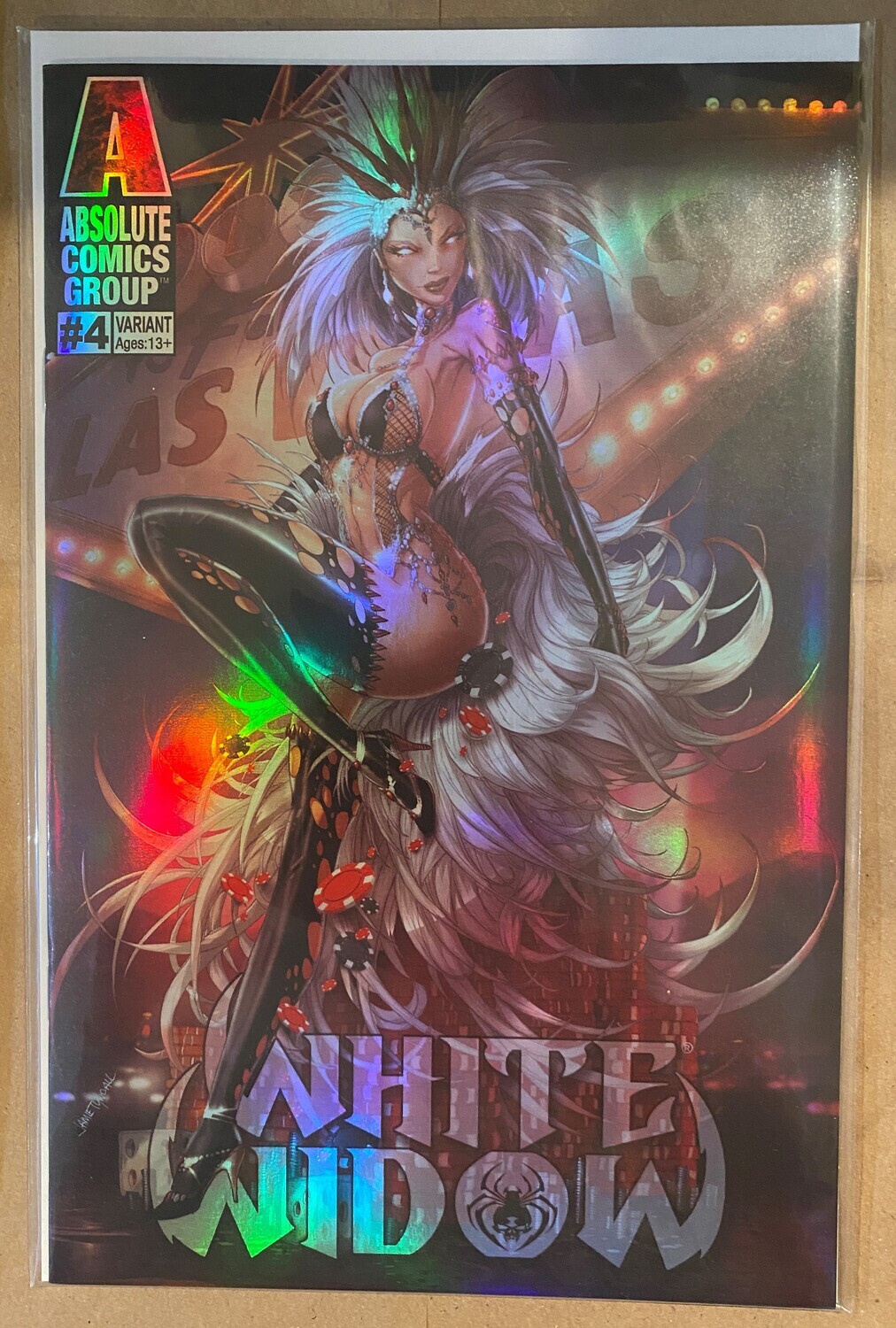 White Widow #4 - Las Vegas Holofoil