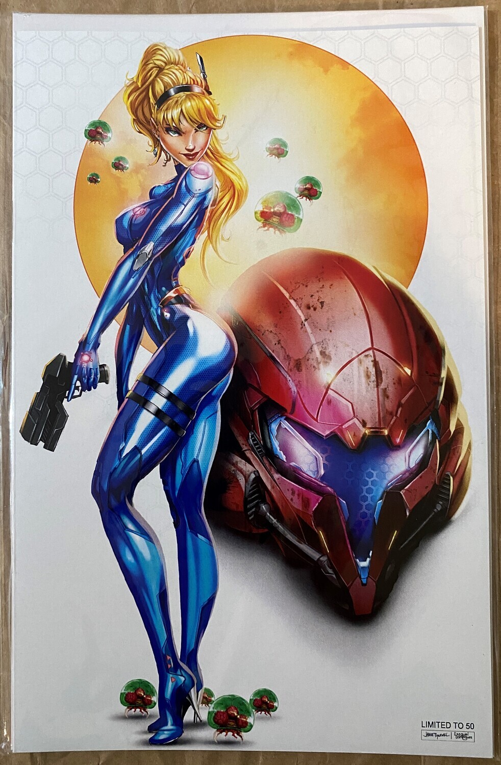 White Widow #7 - Samus Metroid Virgin