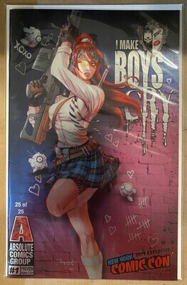 I Make Boys Cry #1 - NYCC Preview Holofoil