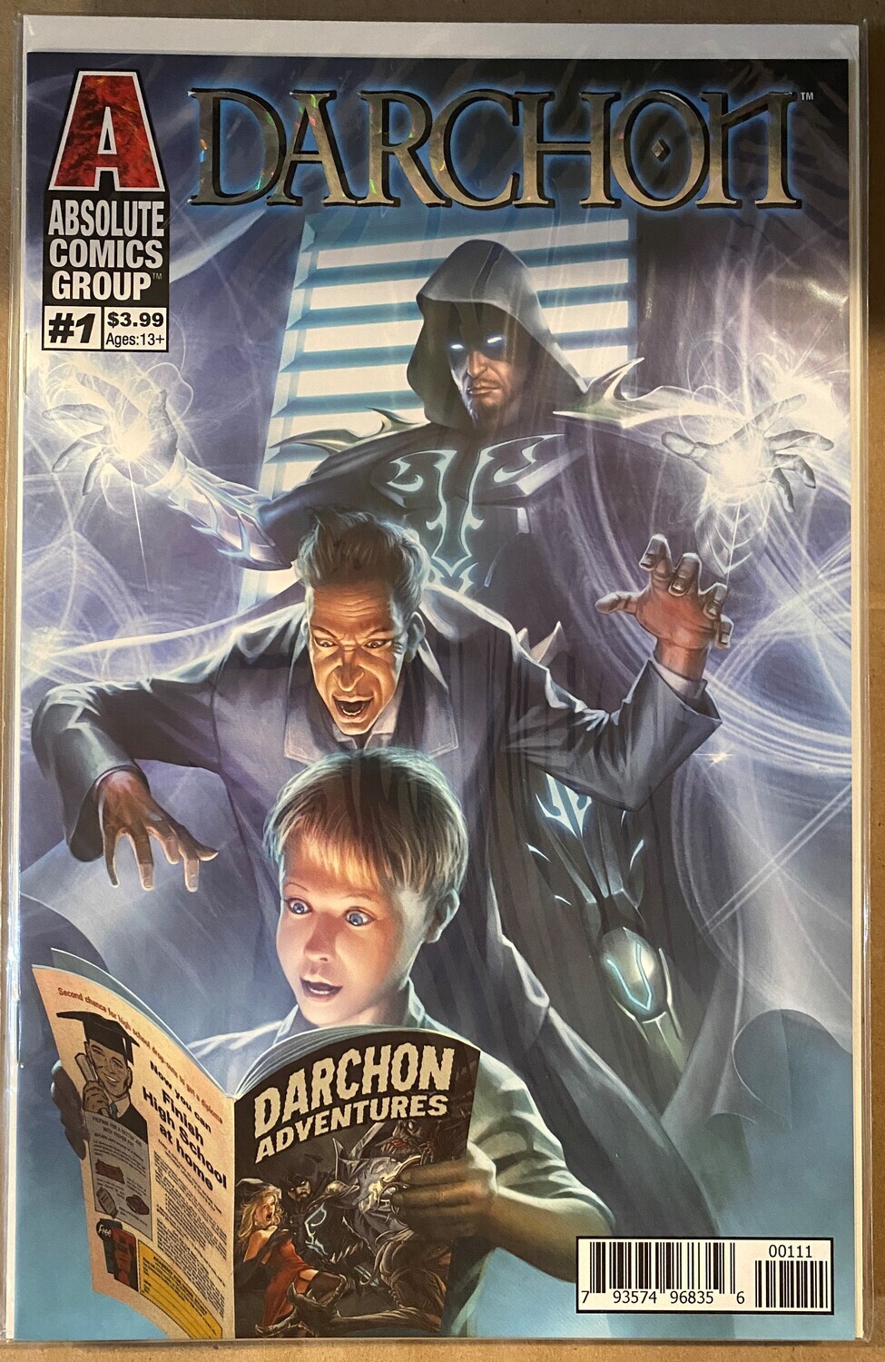 Darchon #1 - Holographic Silver Foil