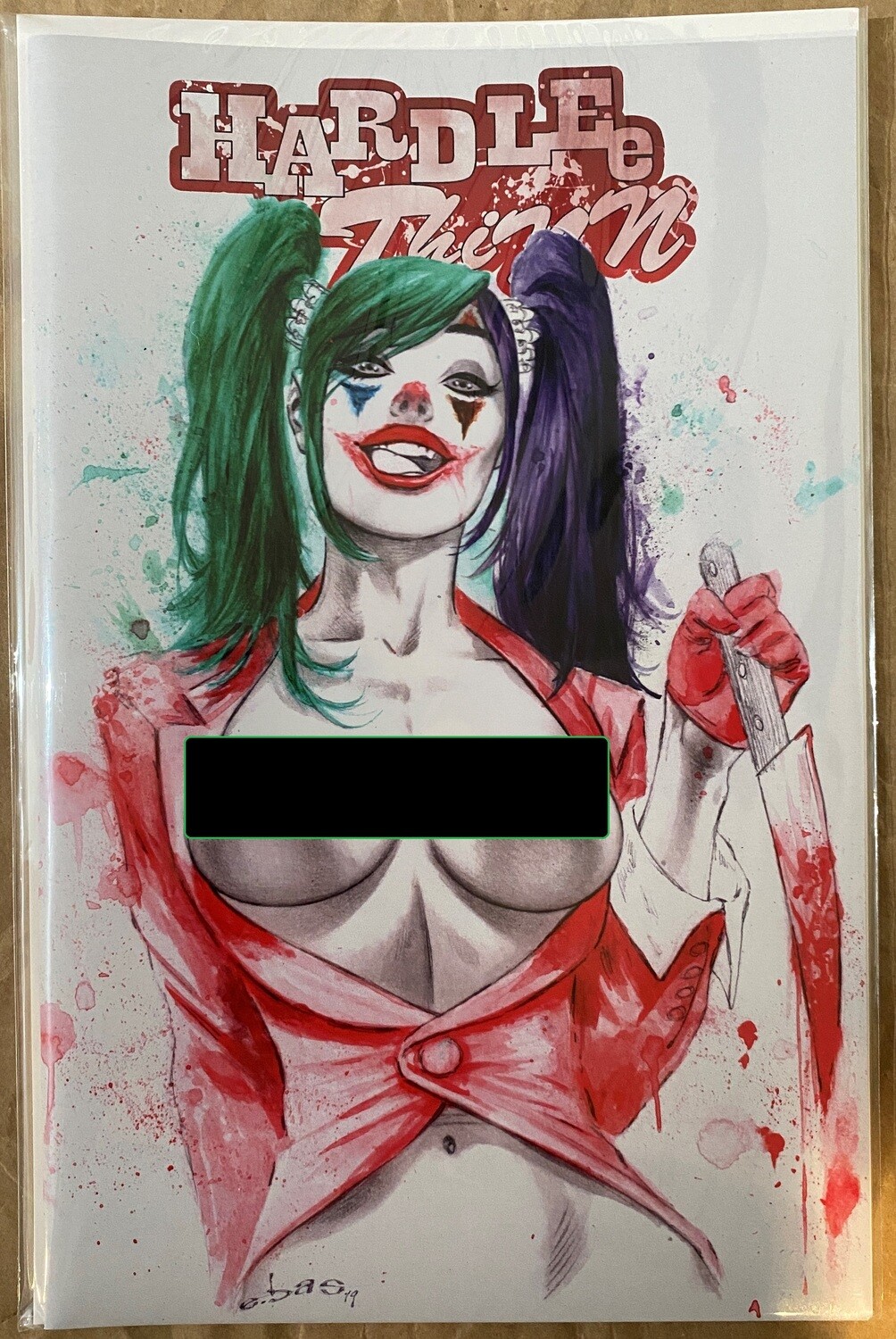 Hardlee Thinn #1 - Psycho Harley Naughty Trade Exclusive