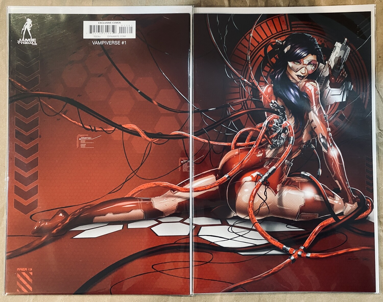 Vampiverse #1 - Blood Virgin Wraparound