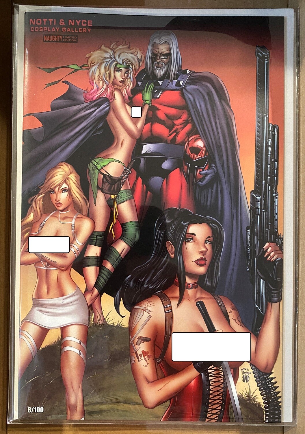 Notti &amp; Nyce Cosplay Gallery - Naughty X-Men 274 Homage