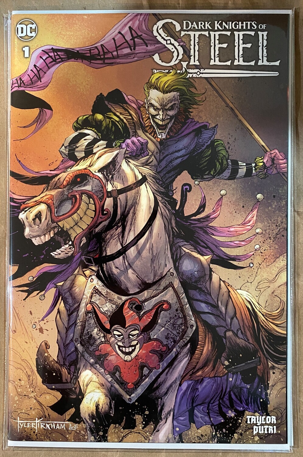 Dark Knights of Steel #1 - Joker Trade Variant