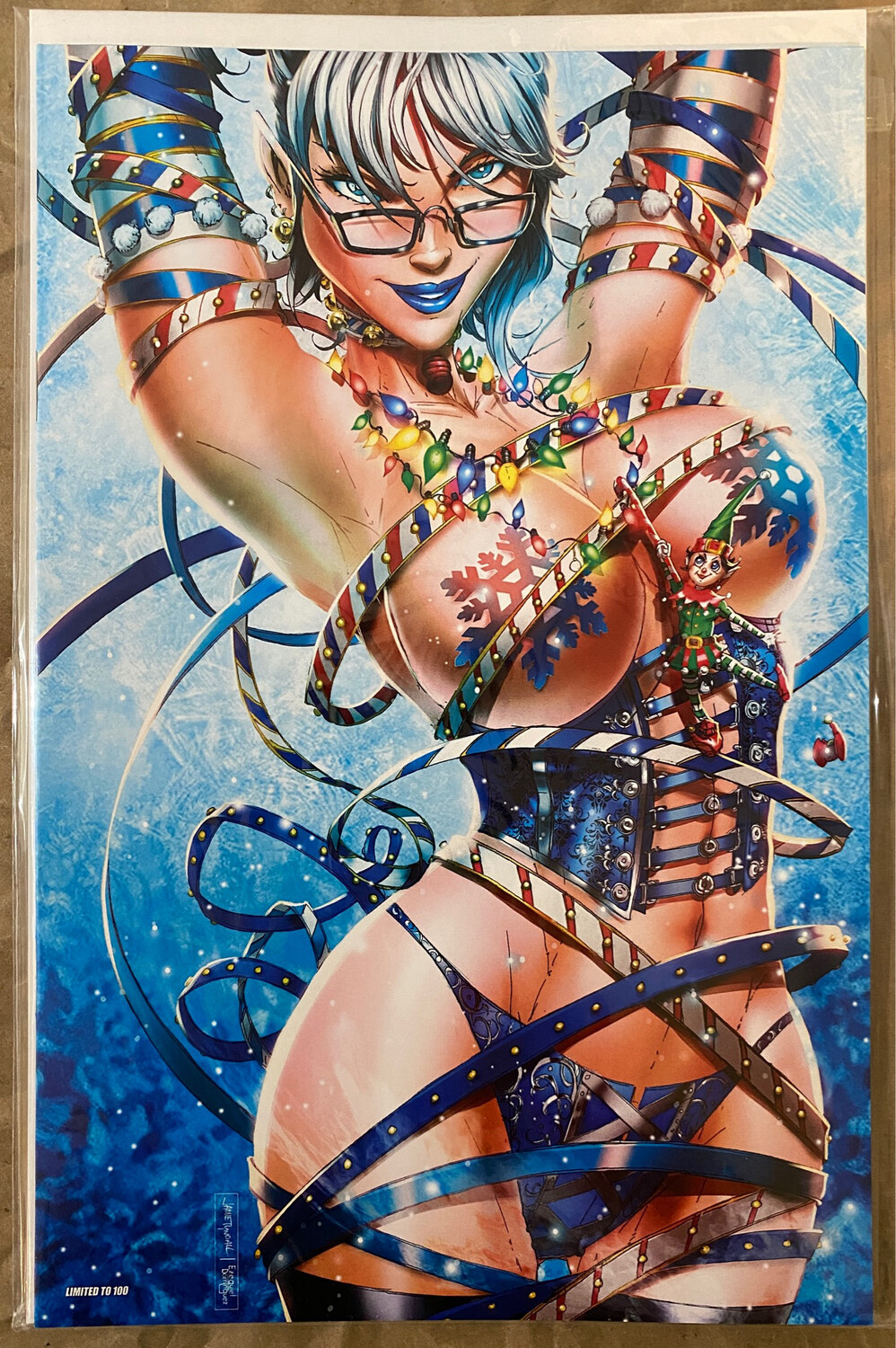 White Widow #5 - Ice Queen Blue Virgin Exclusive