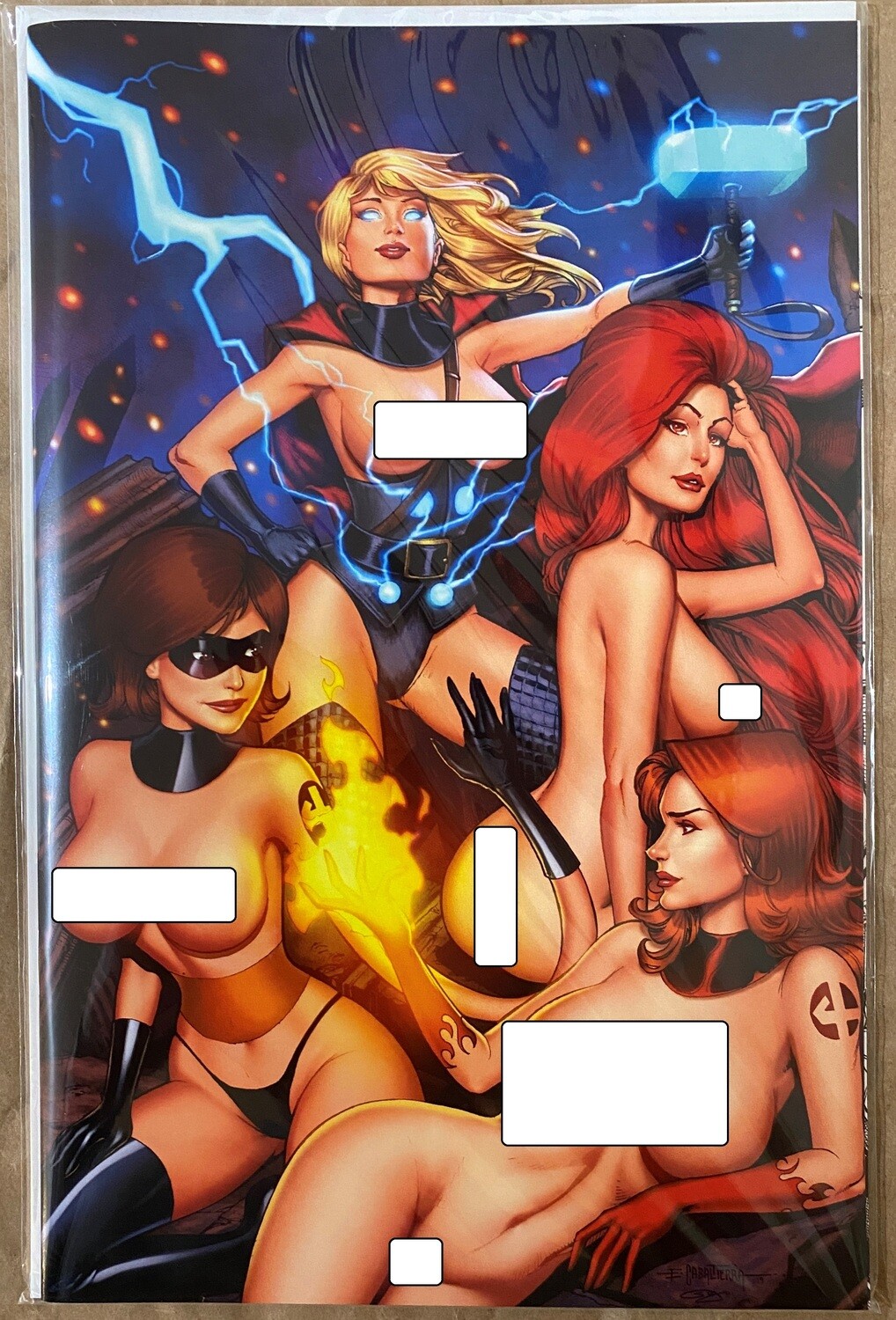 Faro&#39;s Lounge - Naughty Fantastic Four Ladies