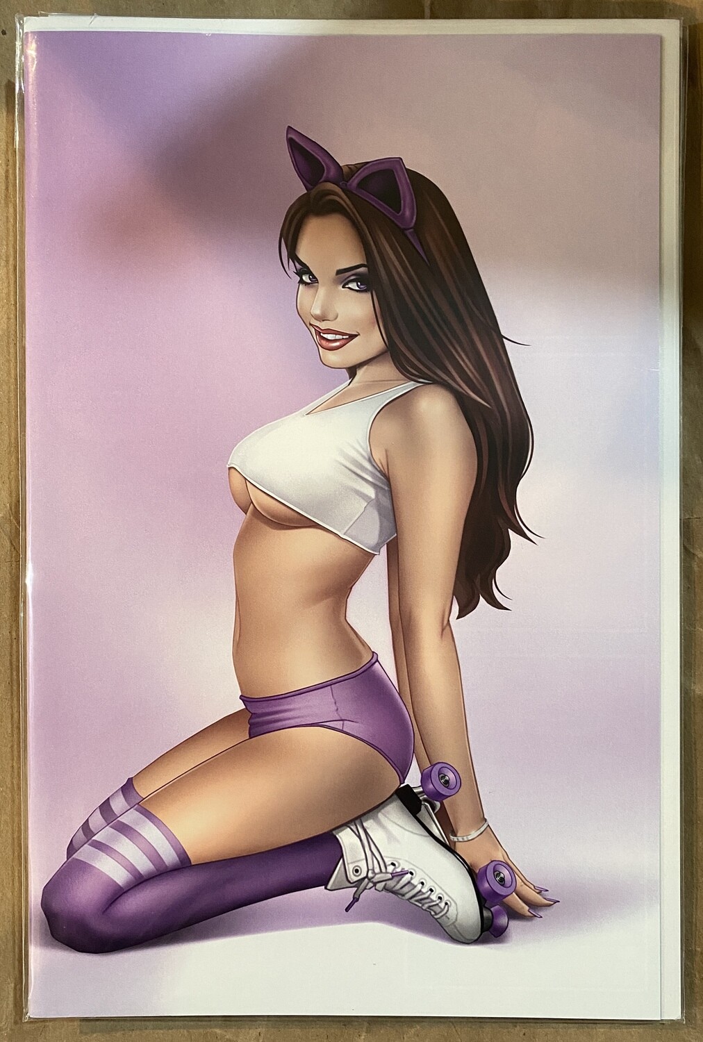 Totally Rad Comics: Kitty Banger #1 - Rollergirl Virgin Exclusive